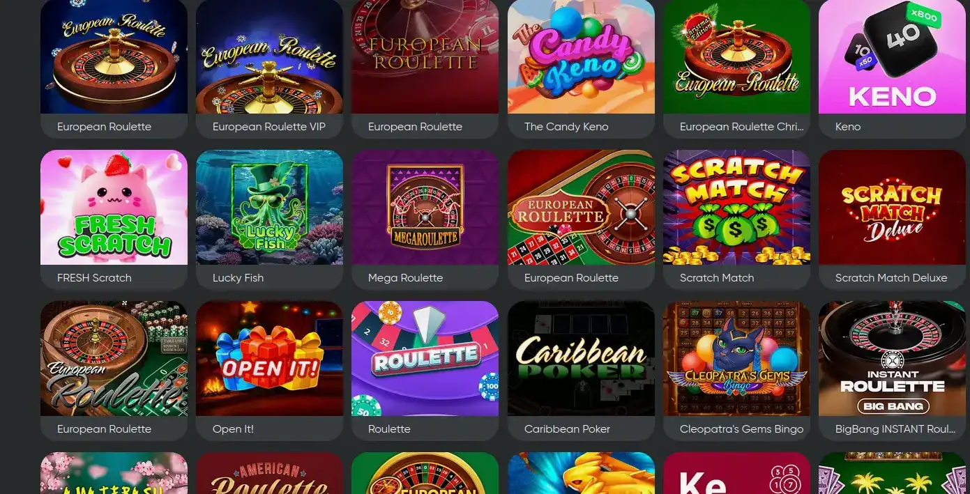 интерфейс игры казино Dbbet с фриспинами